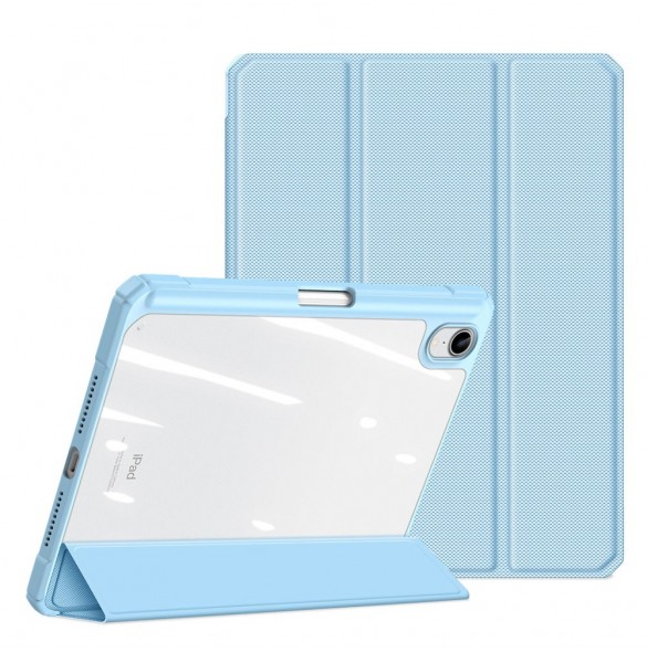 Dux Ducis Toby armored tuff Smart Cover för iPad mini 2021 med hållare för Apple Pencil blå