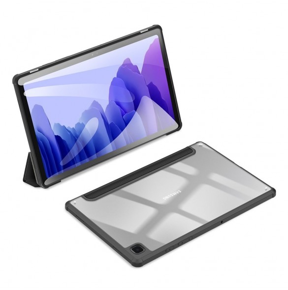 Dux Ducis Toby armored tough Smart Cover för Samsung Galaxy Tab A7 10,4'' 2020 med hållare för stylus penna svart