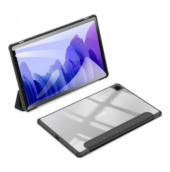 Dux Ducis Toby armored tough Smart Cover för Samsung Galaxy Tab A7 10,4'' 2020 med hållare för stylus penna svart