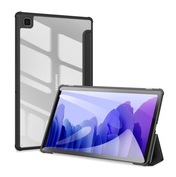 Dux Ducis Toby armored tough Smart Cover för Samsung Galaxy Tab A7 10,4'' 2020 med hållare för stylus penna svart