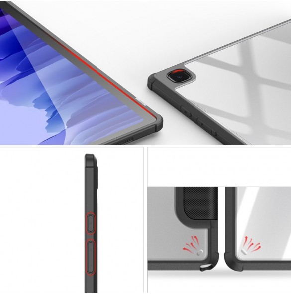 Dux Ducis Toby armored tough Smart Cover för Samsung Galaxy Tab A7 10,4'' 2020 med hållare för stylus penna svart