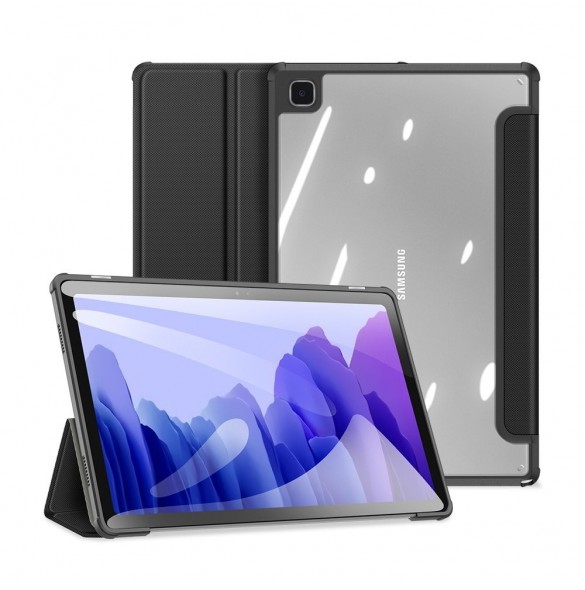 Dux Ducis Toby armored tough Smart Cover för Samsung Galaxy Tab A7 10,4'' 2020 med hållare för stylus penna svart