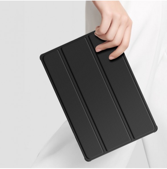 Dux Ducis Toby armored tough Smart Cover för Samsung Galaxy Tab A7 10,4'' 2020 med hållare för stylus penna svart