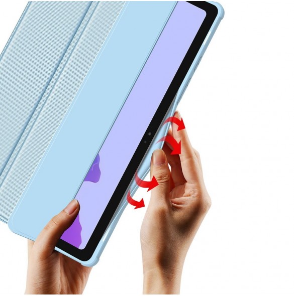 Dux Ducis Toby armored tough Smart Cover för Samsung Galaxy Tab A7 10,4'' 2020 med hållare för stylus penna svart