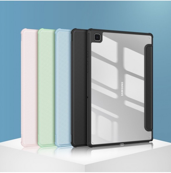 Dux Ducis Toby armored tough Smart Cover för Samsung Galaxy Tab A7 10,4'' 2020 med hållare för stylus penna svart