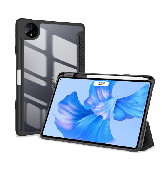 Dux Ducis Toby Fodral för Huawei MatePad Pro 11'' (2022) Fodral med S Pen Smart Cover Stativ Svart
