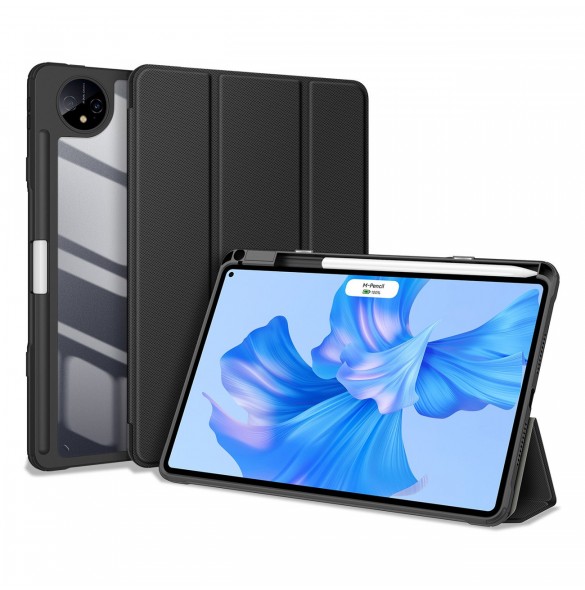 Dux Ducis Toby Fodral för Huawei MatePad Pro 11'' (2022) Fodral med S Pen Smart Cover Stativ Svart
