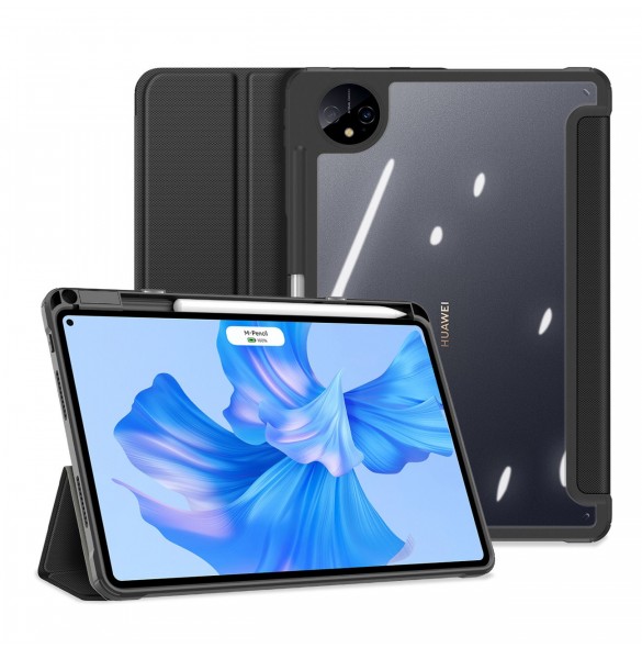 Dux Ducis Toby Fodral för Huawei MatePad Pro 11'' (2022) Fodral med S Pen Smart Cover Stativ Svart