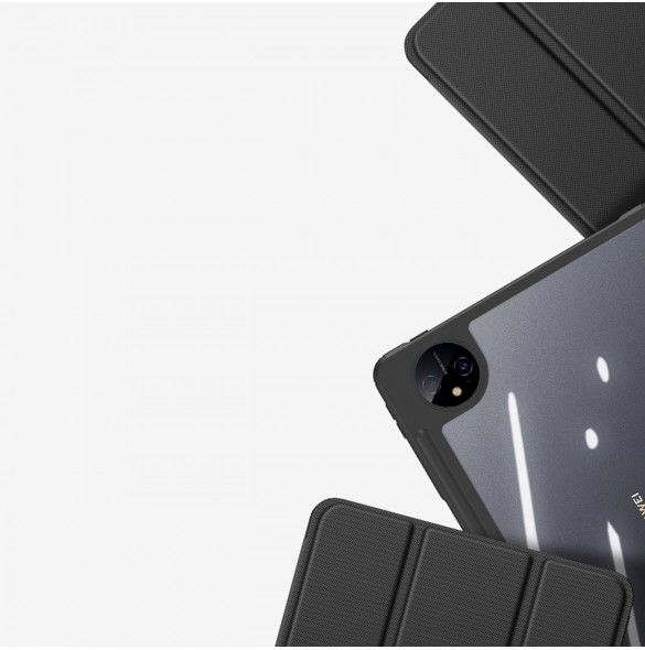 Dux Ducis Toby Fodral för Huawei MatePad Pro 11'' (2022) Fodral med S Pen Smart Cover Stativ Svart