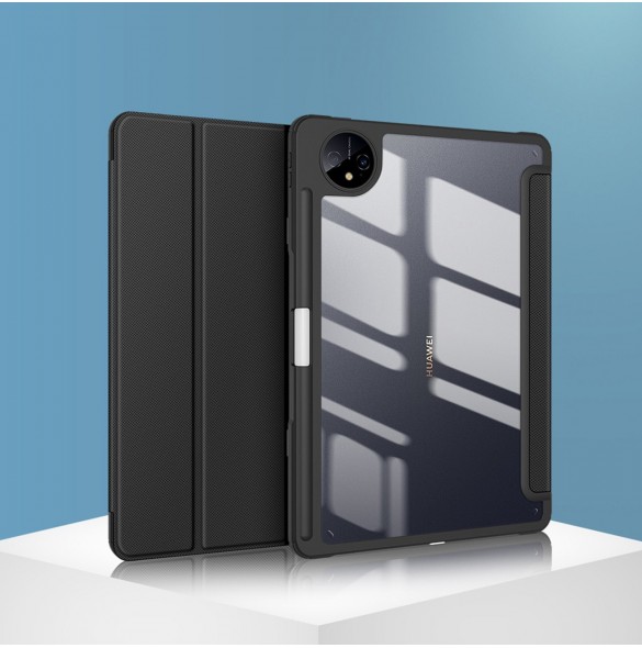 Dux Ducis Toby Fodral för Huawei MatePad Pro 11'' (2022) Fodral med S Pen Smart Cover Stativ Svart
