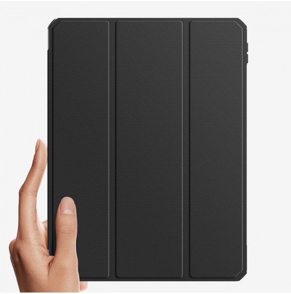 Dux Ducis Toby-fodral för iPad 10,9'' 2022 (10 gen.) skal med plats för Apple Pencil stylus smart skalställ grön