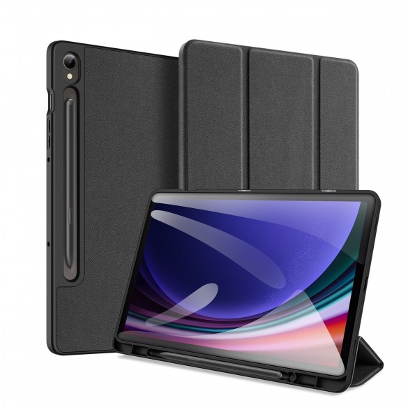 Dux Ducis Toby stylusfodral med smart sovfunktion för Samsung Tab A9 Plus 11" surfplatta - svart