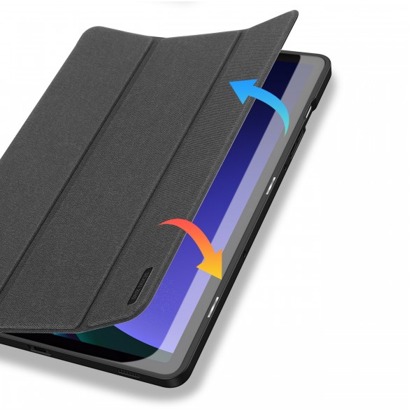 Dux Ducis Toby stylusfodral med smart sovfunktion för Samsung Tab A9 Plus 11" surfplatta - svart