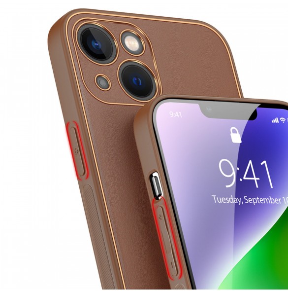 Dux Ducis Yolo Apple iPhone 14 Plus Brun