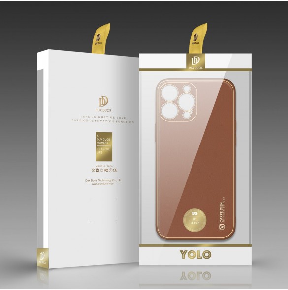 Dux Ducis Yolo Apple iPhone 14 Pro Brun