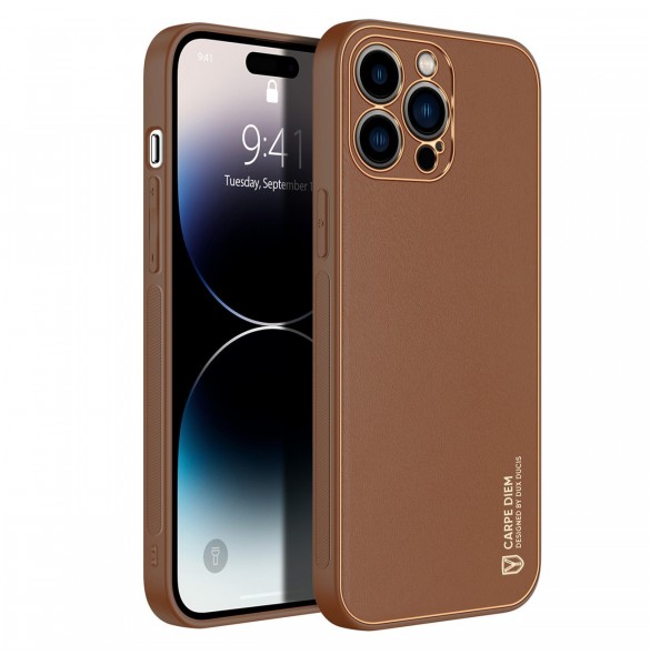 Dux Ducis Yolo Apple iPhone 14 Pro Max Brun