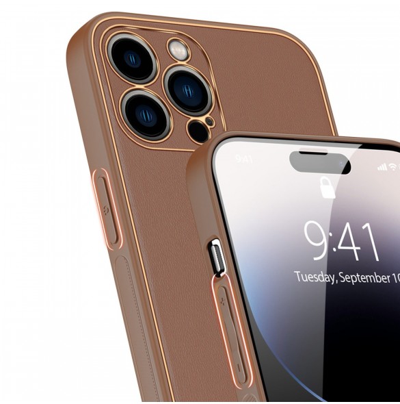 Dux Ducis Yolo Apple iPhone 14 Pro Max Brun