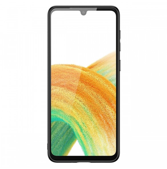 Dux Ducis Yolo elegant skal tillverkat av ekologiskt läder för Samsung Galaxy A33 5G svart