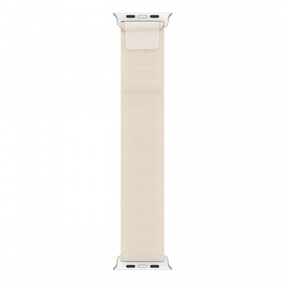 Sportspänne för Apple Watch 9 / 8 / 7 / 6 / SE / 5 / 4 / 3 / 2 / 1 (41, 40, 38 mm) Dux Ducis Strap GS Version - Vit