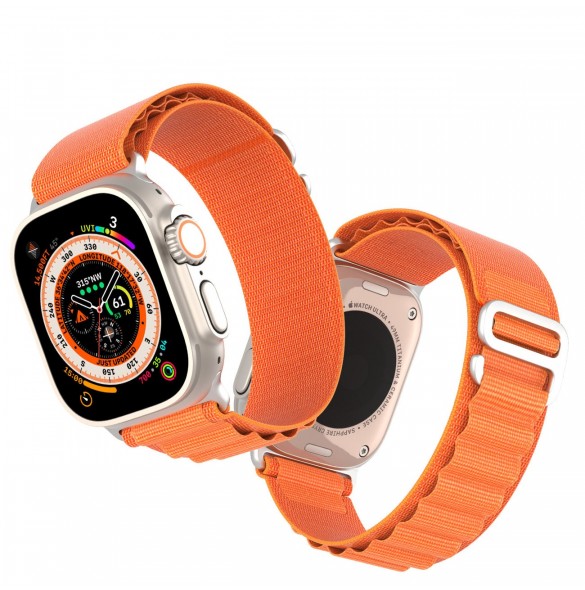 Sportrem med spänne för Apple Watch Ultra / 9 / 8 / 7 / 6 / SE / 5 / 4 / 3 / 2 / 1 (42, 44, 45, 49 mm) Dux Ducis Strap GS Ver