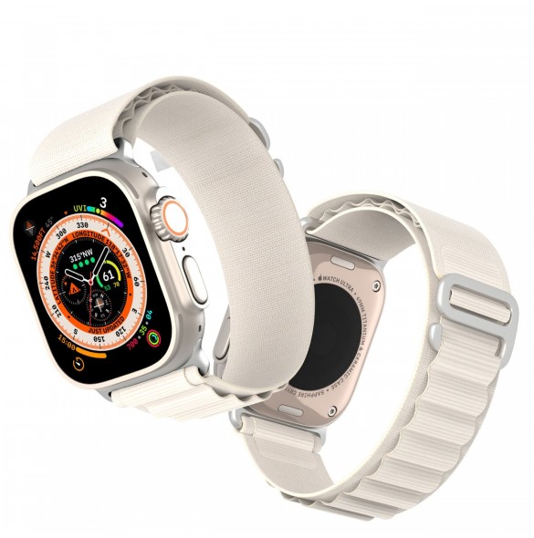 Sportrem med spänne för Apple Watch Ultra / 9 / 8 / 7 / 6 / SE / 5 / 4 / 3 / 2 / 1 (42, 44, 45, 49 mm) Dux Ducis Strap GS Ver