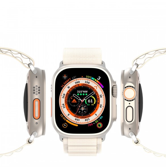 Sportrem med spänne för Apple Watch Ultra / 9 / 8 / 7 / 6 / SE / 5 / 4 / 3 / 2 / 1 (42, 44, 45, 49 mm) Dux Ducis Strap GS Ver