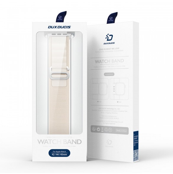 Sportrem med spänne för Apple Watch Ultra / 9 / 8 / 7 / 6 / SE / 5 / 4 / 3 / 2 / 1 (42, 44, 45, 49 mm) Dux Ducis Strap GS Ver