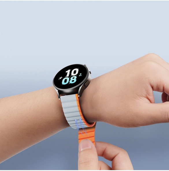 Universal Magnetic Samsung Galaxy Watch 6 Pro / 6 / 6 Classic / 5 Pro / 5 / 5 Classic Dux Ducis-rem (20 mm LD-version) - Grå