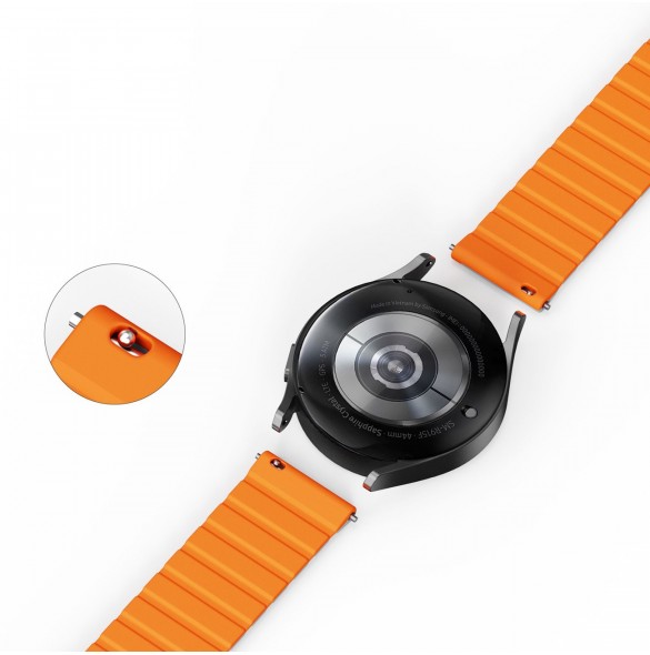 Universal Magnetic Samsung Galaxy Watch 6 Pro / 6 / 6 Classic / 5 Pro / 5 / 5 Classic Dux Ducis-rem (20 mm LD-version) - Grå