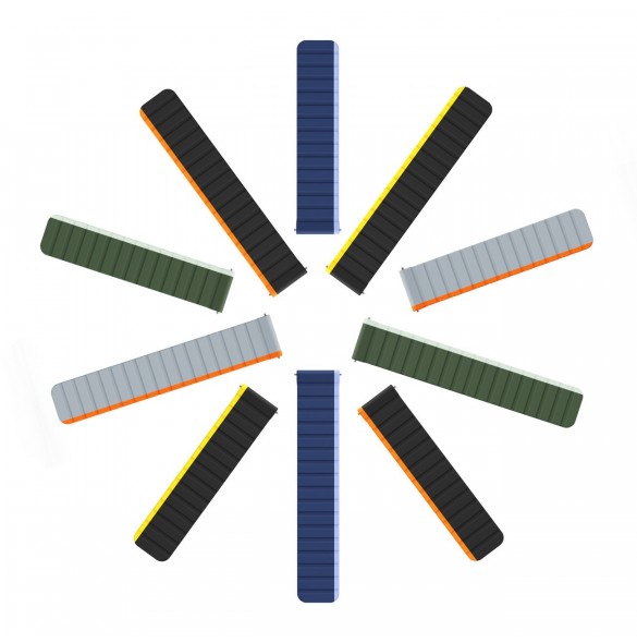 Universal Magnetic Samsung Galaxy Watch 6 Pro/6/6 Classic/5 Pro/5/5 Classic Dux Ducis-rem (20 mm LD-version) - Blå
