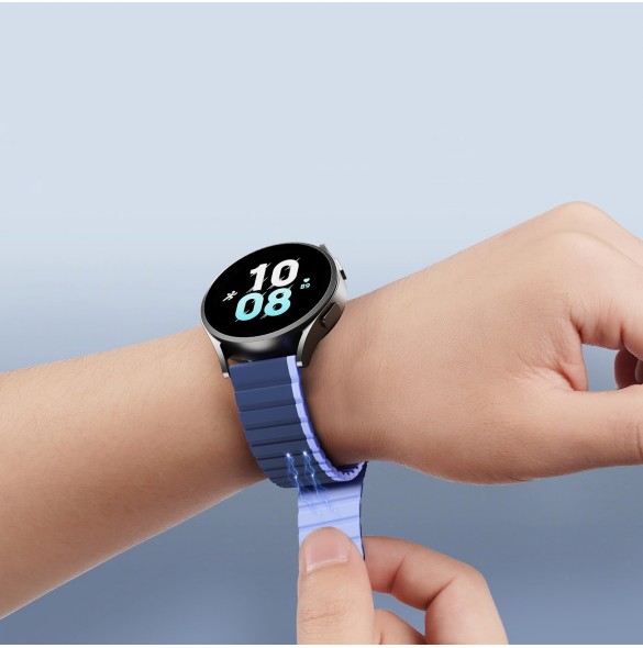 Universal Magnetic Samsung Galaxy Watch 6 Pro/6/6 Classic/5 Pro/5/5 Classic Dux Ducis-rem (20 mm LD-version) - Blå