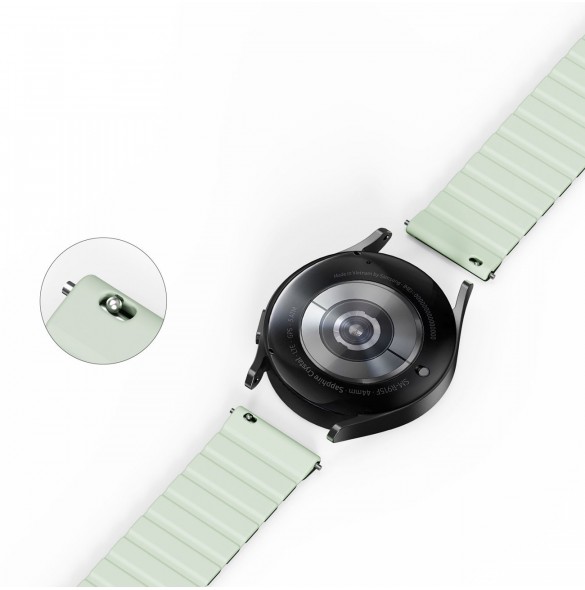 Universal Magnetic Samsung Galaxy Watch 6 Pro/6/6 Classic/5 Pro/5/5 Classic Dux Ducis-rem (20 mm LD-version) - Grön