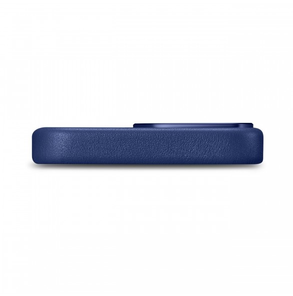 iCarer Case Läderfodral skal för iPhone 14 Pro Blue (WMI14220706-BU) (MagSafe-kompatibel)