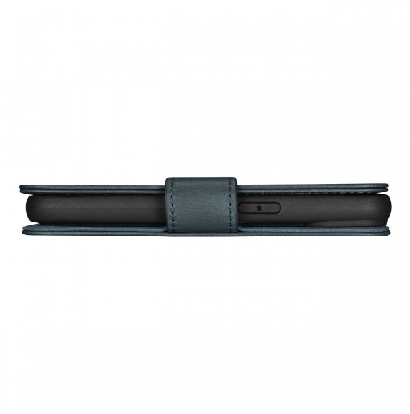 iCarer Oil Wax Wallet Case 2in1 Cover iPhone 14 Pro Anti-RFID Leather Flip Case Blå (WMI14220722-BU)