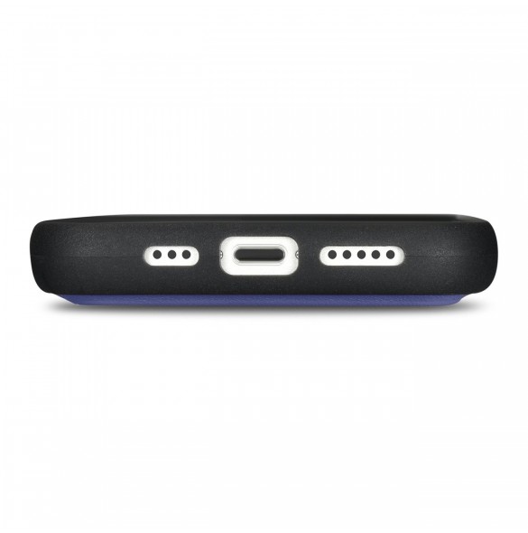 iCarer Plånboksfodral 2-i-1-fodral iPhone 14 Plus Anti-RFID-läder Flipfodral Ljuslila (WMI14220727-LP)