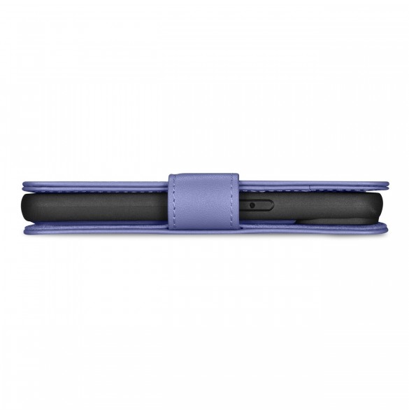iCarer Plånboksfodral 2-i-1-fodral iPhone 14 Pro Anti-RFID Flip-fodral i läder Ljuslila (WMI14220726-LP)