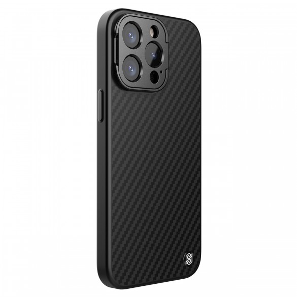 Slitstarkt Nillkin CarboProp fodral till iPhone 14 Pro - svart