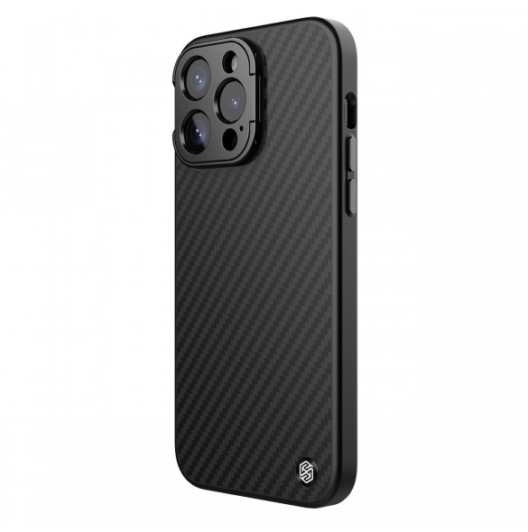 Slitstarkt Nillkin CarboProp fodral till iPhone 14 Pro - svart