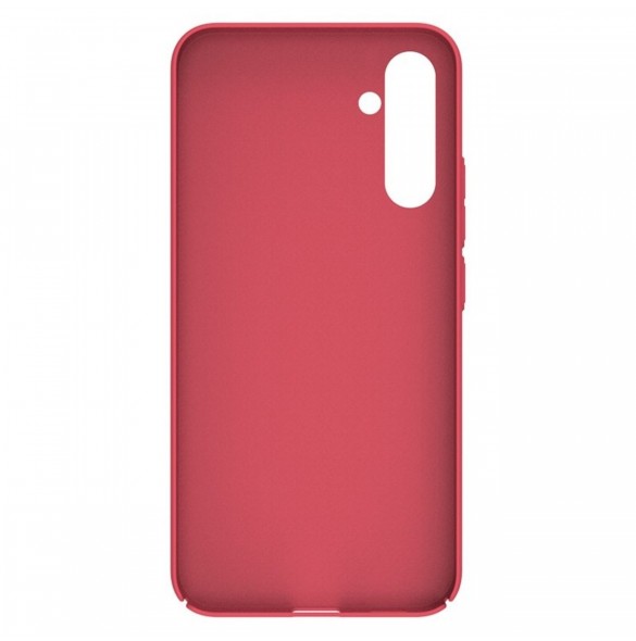 Hårt fodral för Samsung Galaxy A34 5G + Nillkin Super Frosted Shield telefonställ - Röd