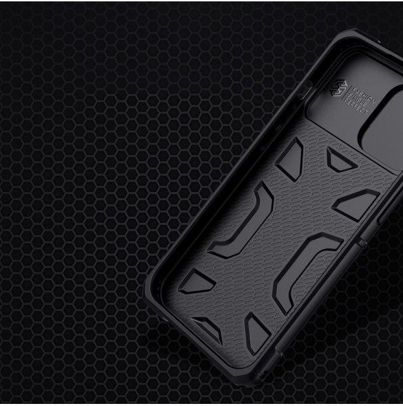 Nillkin Adventruer Fodral till iPhone 13 Pro pansarskal med kamerafodral svart