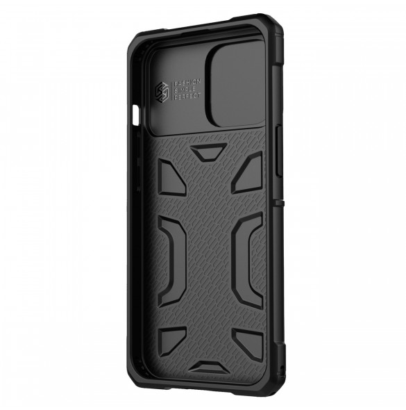 Nillkin Adventruer Fodral till iPhone 13 Pro Max pansarskal med kamerafodral rött