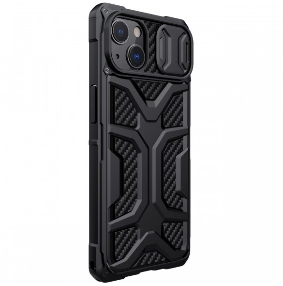 Nillkin Adventruer Fodral iPhone 13 fodral pansarskal med kamerafodral svart
