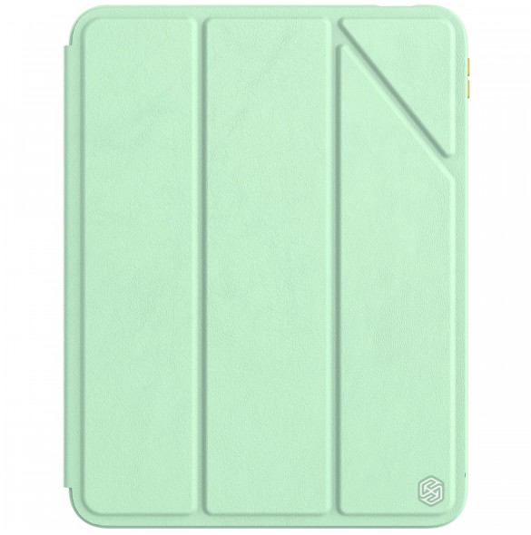 Nillkin Bevel läderfodral för iPad 10,9'' 2022 (10 gen.) smart skalskydd med flipstativ grön