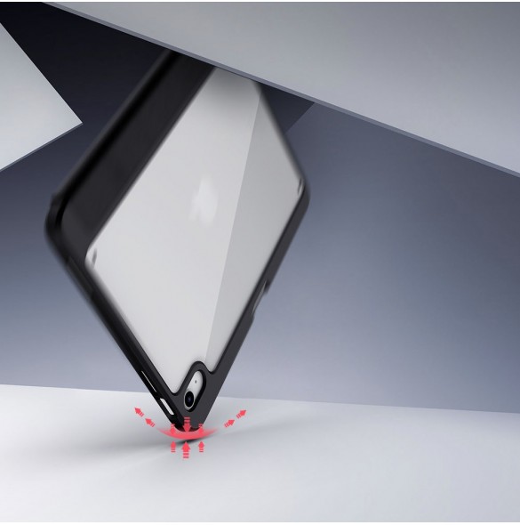 Nillkin Bevel läderfodral för iPad 10,9'' 2022 (10 gen.) smart skalskydd med flipstativ grön