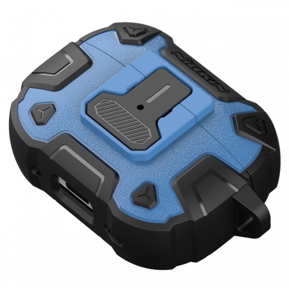 Nillkin Bounce Pro Case-fodral för AirPods Pro 2 pansarfodral för hörlurar blå