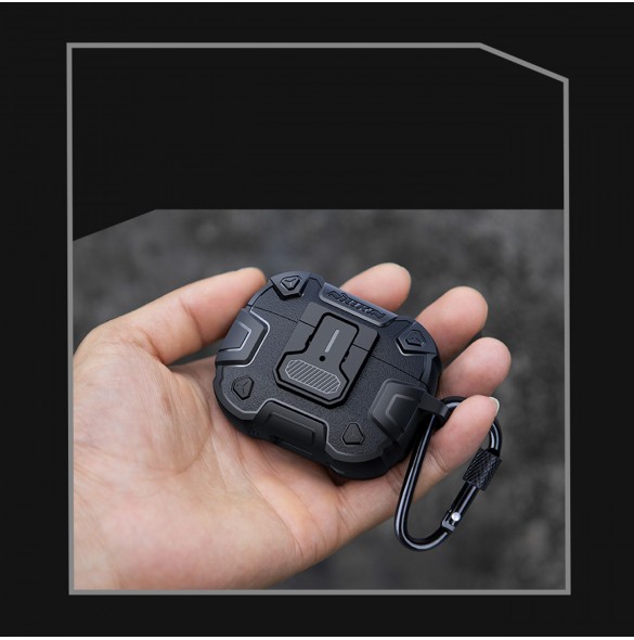 Nillkin Bounce Pro Case-fodral för AirPods Pro 2 pansarfodral för hörlurar blå