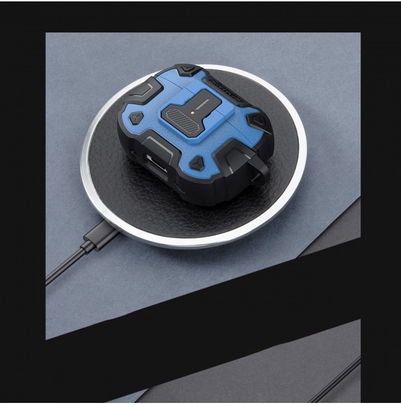 Nillkin Bounce Pro Case fodral för AirPods Pro 2 pansarfodral för hörlurar röd