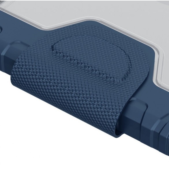 Nillkin Bumper Läderfodral Pro armored Smart Cover med kameraskal och iPad mini 2021 ställ svart