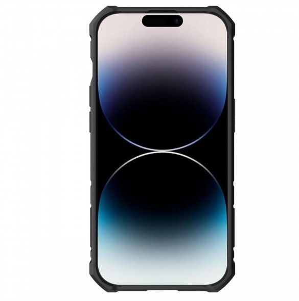 Nillkin CamShield Armor Pro Case Cover iPhone 14 Pro Max Armor Cover med kameraskydd Ring Stativ Blå