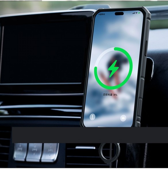 Nillkin CamShield Armor Pro Magnetic Case för iPhone 14 Pro Max Magnetic MagSafe Cover med kameraskydd blå